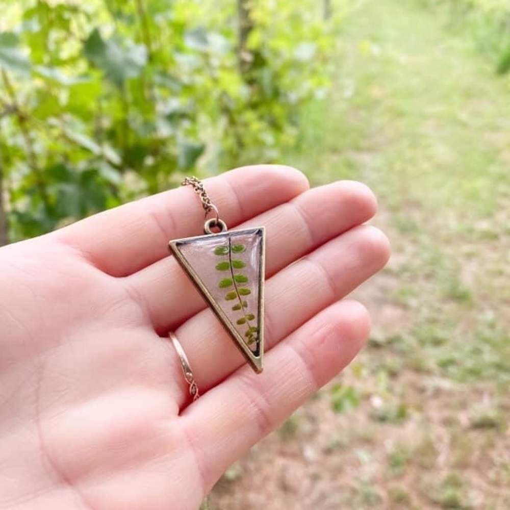Hand made Resin necklace